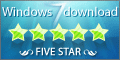 windows 7 download 5 stars award