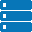 Flat Database Icons Windows 7