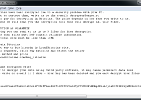 Avast Decryption Tool for AlcatrazLocker Ransomware screenshot