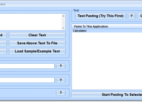 Paste Same Text Multiple Time Software screenshot