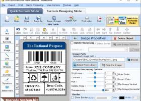 Generate Barcode Label Program screenshot