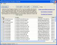 Spy Emergency Analyzer Tool SA screenshot