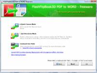 FlippingBook3D PDF to Word Converter screenshot