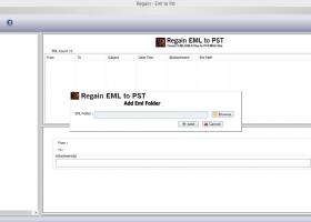 EML to PST Converter Software screenshot