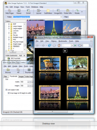 Arles Image Web Page Creator screenshot