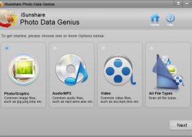 iSunshare Photo Data Genius screenshot