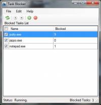 Task Blocker screenshot