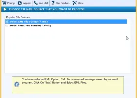 TrustVare EML to PDF Converter screenshot