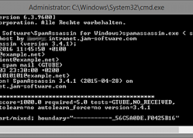 SpamAssassin for Windows screenshot