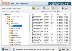 USB Restore Software screenshot