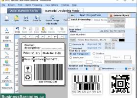 QR Code 2D Barcode screenshot