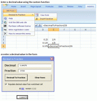 Decimal to Fraction screenshot