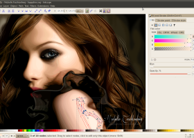 Inkscape screenshot