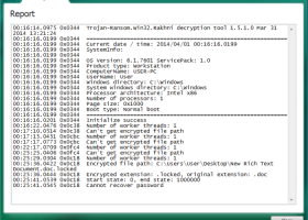 Kaspersky RakhniDecryptor screenshot