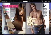 Free iPad page flip Magazine software screenshot