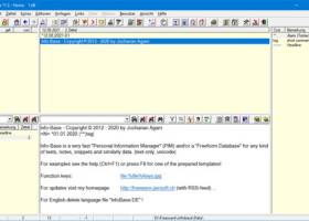 Info-Base screenshot