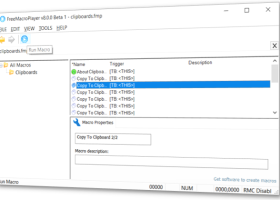 FreeMacroPlayer screenshot