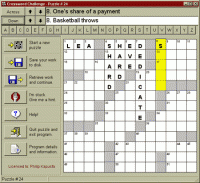 Crossword Challenge screenshot