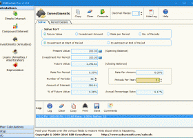 ESBFinCalc Pro screenshot