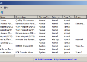 InstalledDriversList screenshot