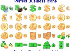 Business Toolbar Icons screenshot