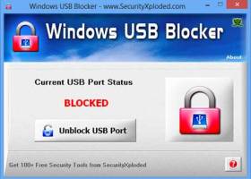 Windows USB Blocker screenshot