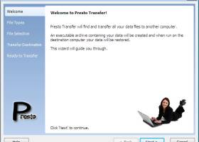 Presto Transfer SeaMonkey screenshot