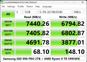 Portable CrystalDiskInfo screenshot