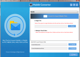 Aryson Maildir Converter screenshot