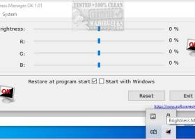 Brightness.Manager.OK screenshot