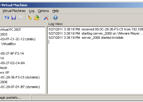 Wake-On-LAN Virtual Machine screenshot