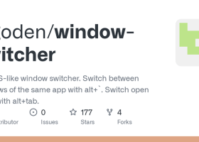 Windows Switcher screenshot