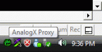 AnalogX Proxy screenshot