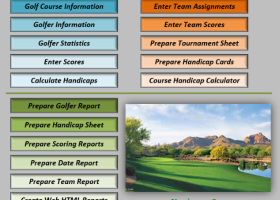 Handicap Manager for Excel screenshot