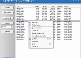 AIFF MP3 Converter screenshot