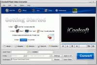 iCoolsoft Flash Video Converter screenshot