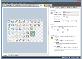 Cyotek Spriter screenshot