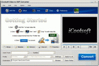 iCoolsoft Video to SWF Converter screenshot