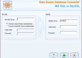 MSSQL to MySQL Data Migration Tool screenshot