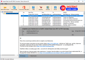 IDC EML Converter screenshot