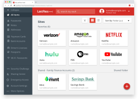 LastPass screenshot