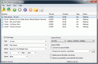 Fast Audio Converter screenshot