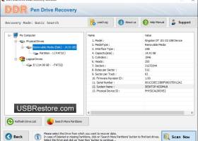 USB Restore Software screenshot