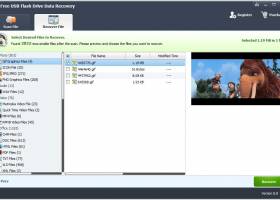 Free USB Flash Drive Data Recovery screenshot
