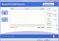 Doremisoft FLV to WAV Converter screenshot