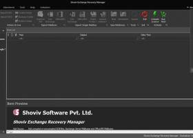 Shoviv Exchange Recovery Manager Tool screenshot