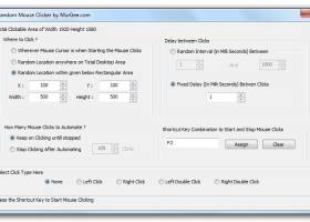 Random Mouse Clicker screenshot