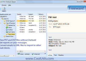 Coolutils Outlook Viewer screenshot