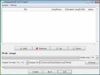 CheapestSoft VCD Creator screenshot