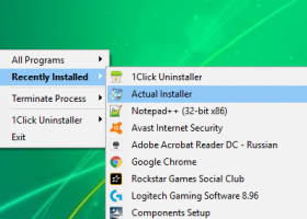 1Click Uninstaller screenshot